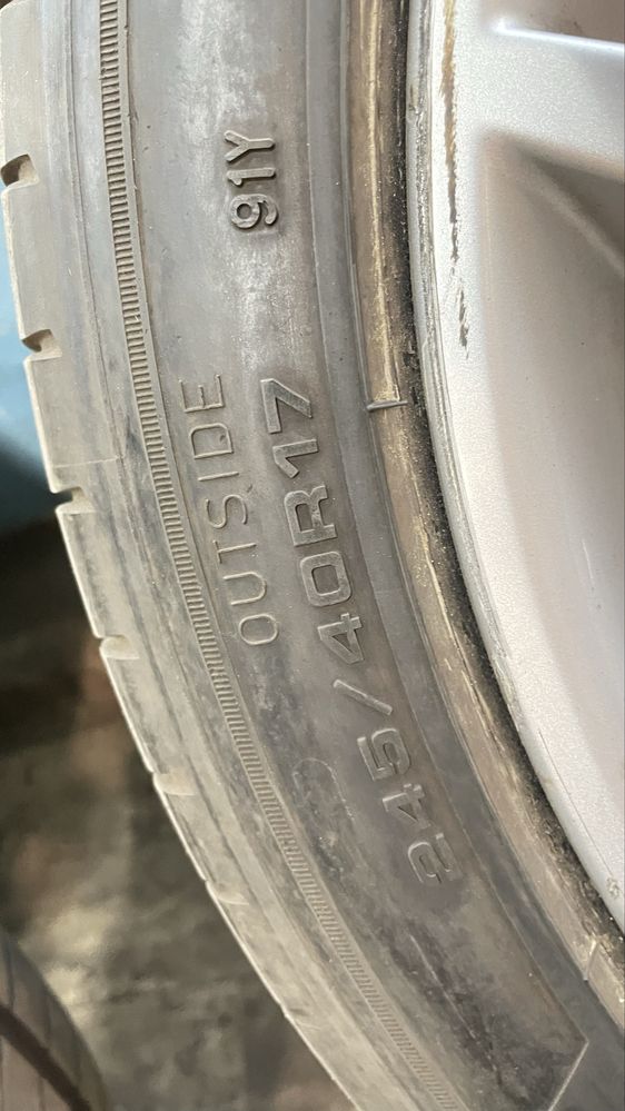 Джанти с гуми 5х112 R17 спорт пакет