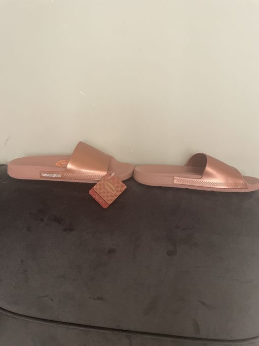 Чехли (джапанки) Havaianas slide classic metallic Хавайанас