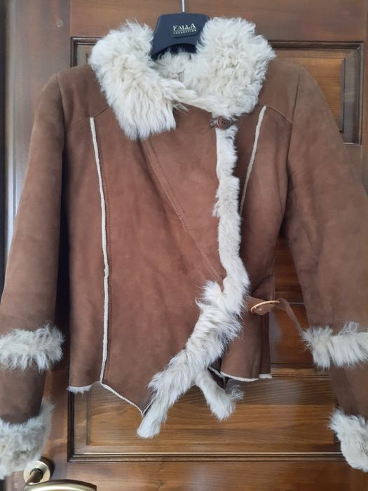 !!! Cojoc blana naturala  S, M