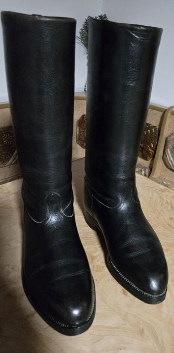 Cizme înalte bărbătești,pretabil și pentru costum popular
