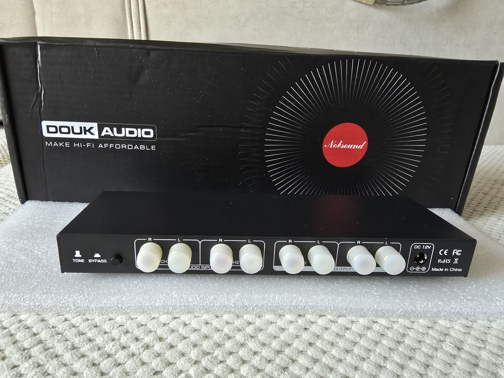 Hi Fi графический эквалайзер Douk Audio EQ9
