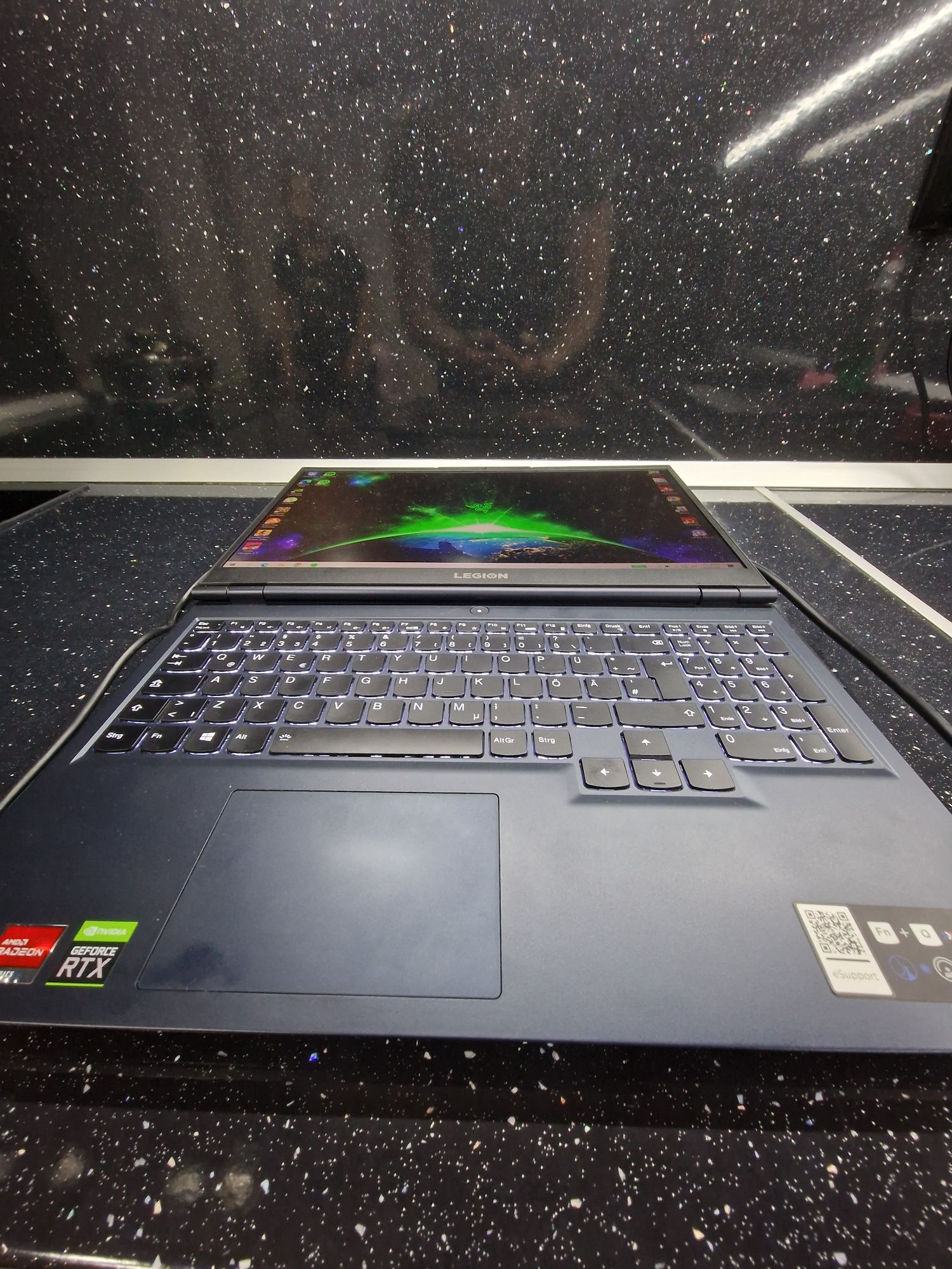 Геймърски  Lenovo legion 5 RTX 3070 AMD 5600H