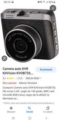 Vând camera Kitvision Auto