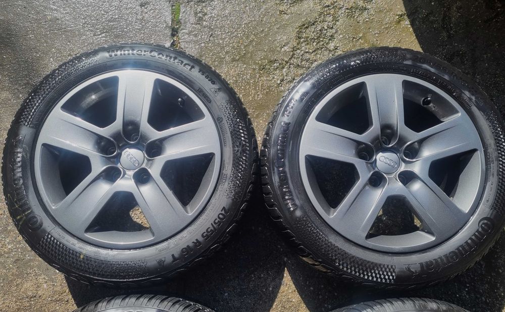 Jante audi,vw,seat, 5x112 pe 16 originale iarna