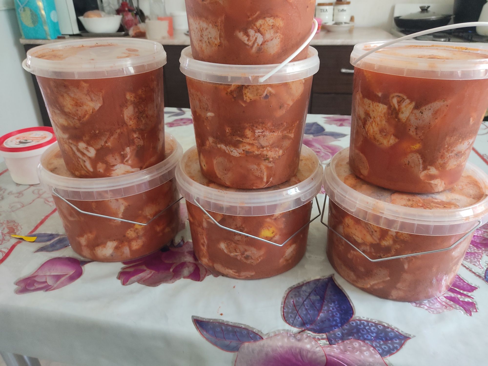 Шашлык маринованный