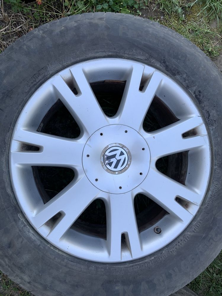 Jante aliaj vw touareg R18 ET 57 5x120 8Jx18H2 anvelope vara