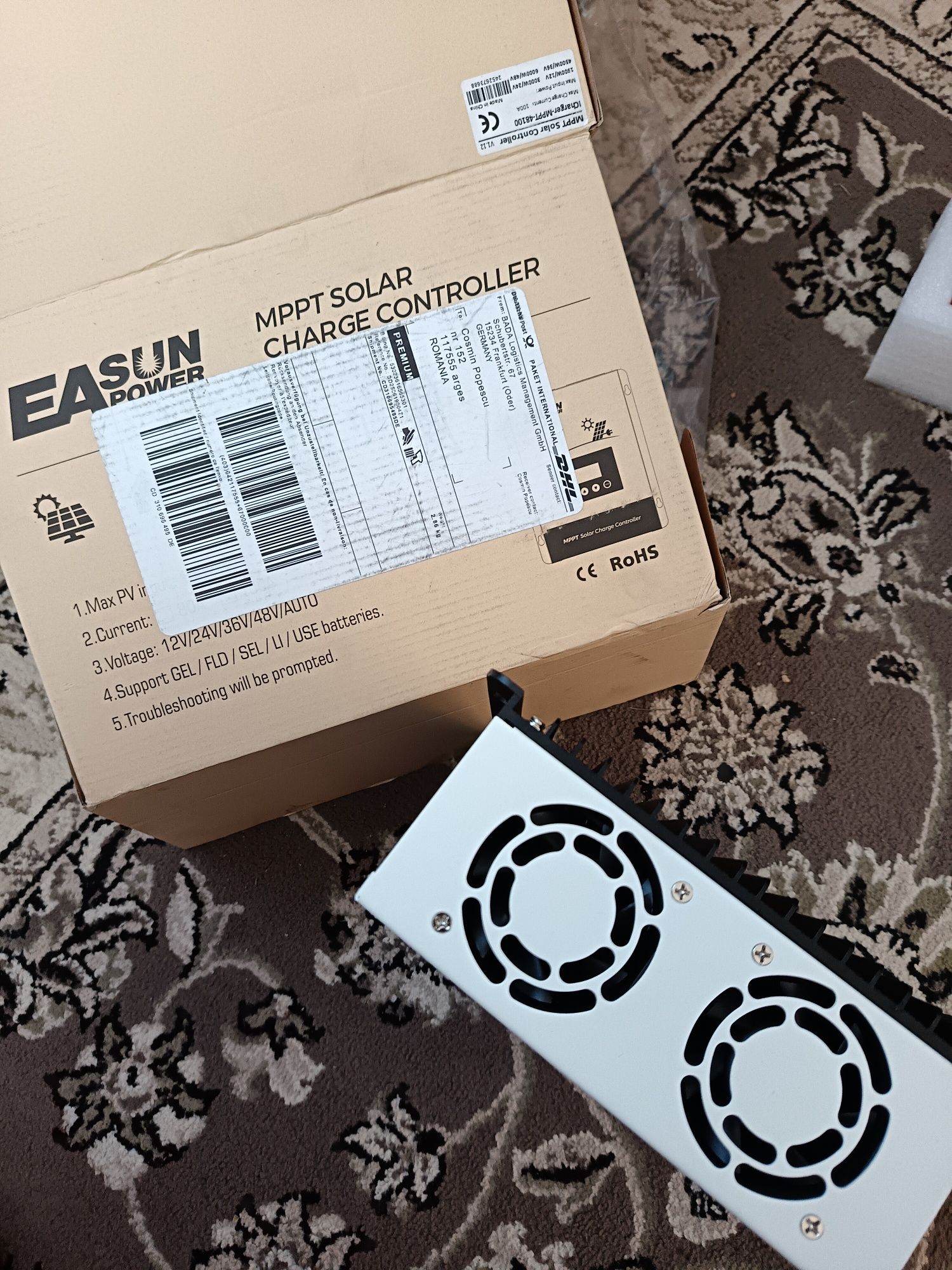 Controller mppt easun sisteme solare