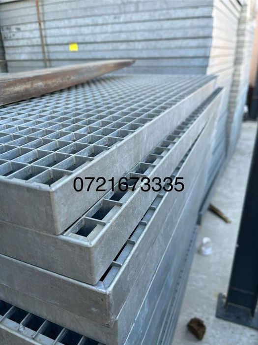 Grilaje zincate gretare zincate platforme