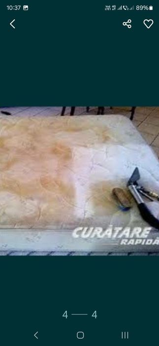 Curățare saltele, colțare, canapele