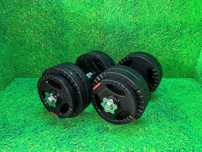 Set gantere discuri cu grip din ciment 30kg 30/31 mm
