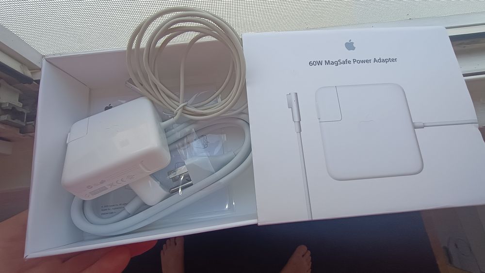 Incarcator original Apple A1344 Magsafe 60w cu toate accesoriile