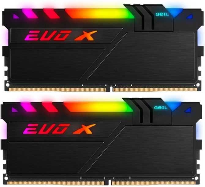 Оперативная память 32GB KIT (2X16GB) GEIL DDR4 3600MHZ EVO X II Черный