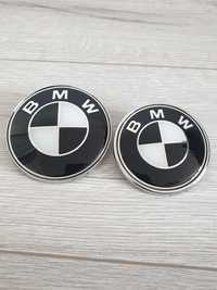 Emblema-Sigla-Logo-Semn-Bmw-Alb-Negru-E46-E60-E90-320-520-Seria-3-5