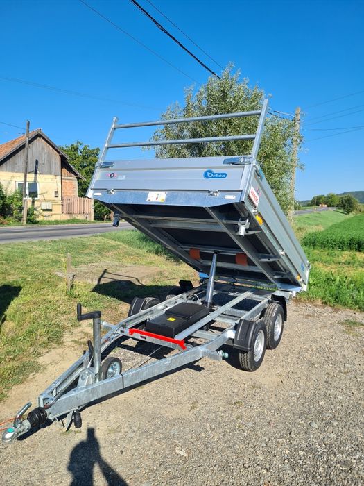 De inchiriat platforma/ trailer/slep si remorca basculabila