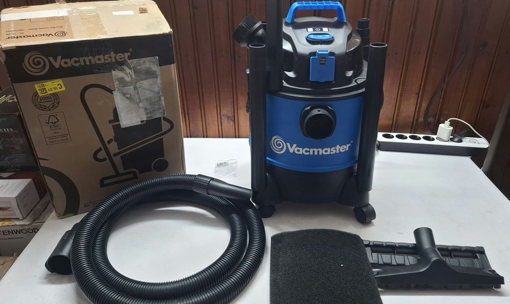 Vacmaster ,1250W, 20л,Прахосмукачка за сухо и мокро почистване