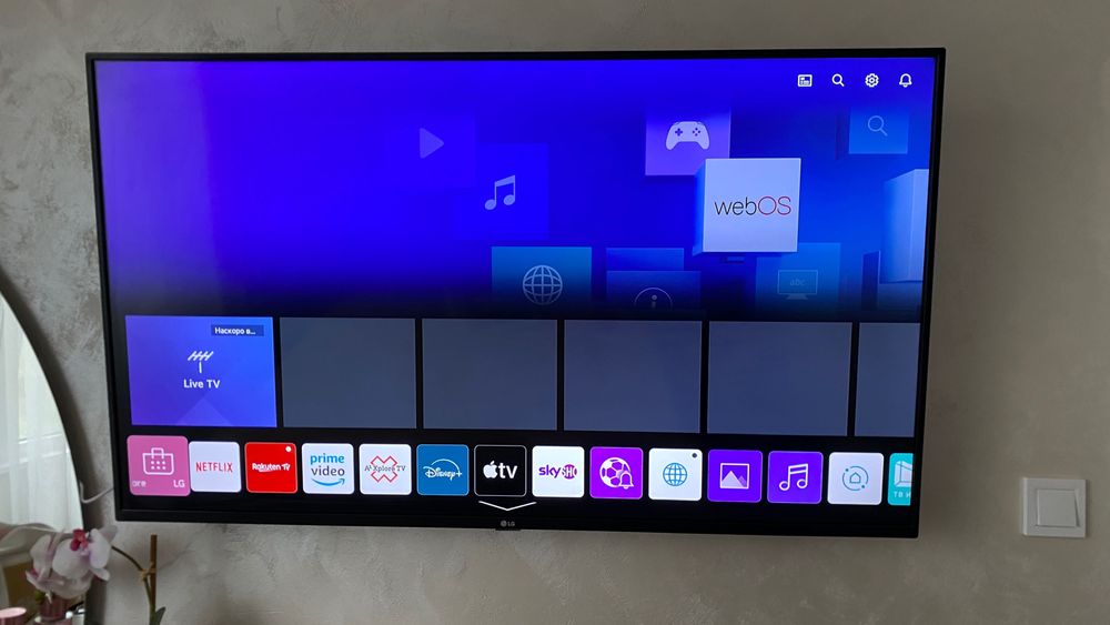 Телевизор LG 50″ (50UN70003LA) 4K Smart TV – с лека забележка