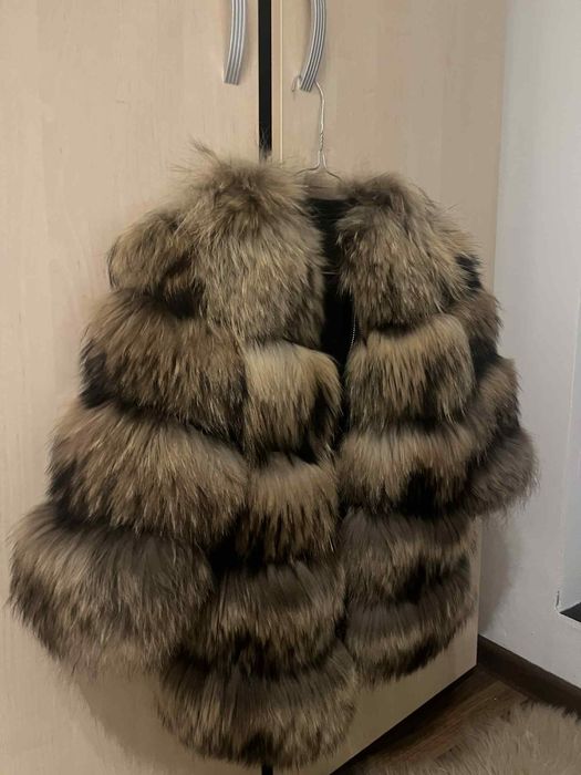 Blana maro naturala 3 în1 (vesta, si poti scoate 2 randuri de maneca)