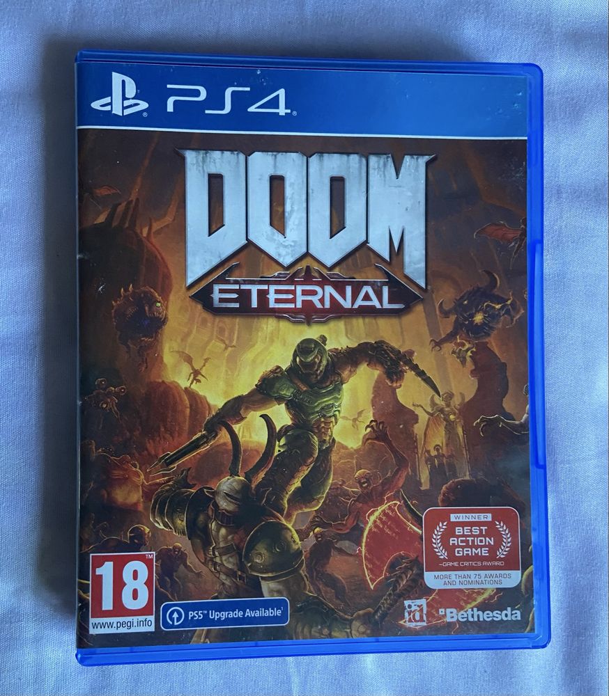 DOOM Eternal за Ps4! Като Нов!!