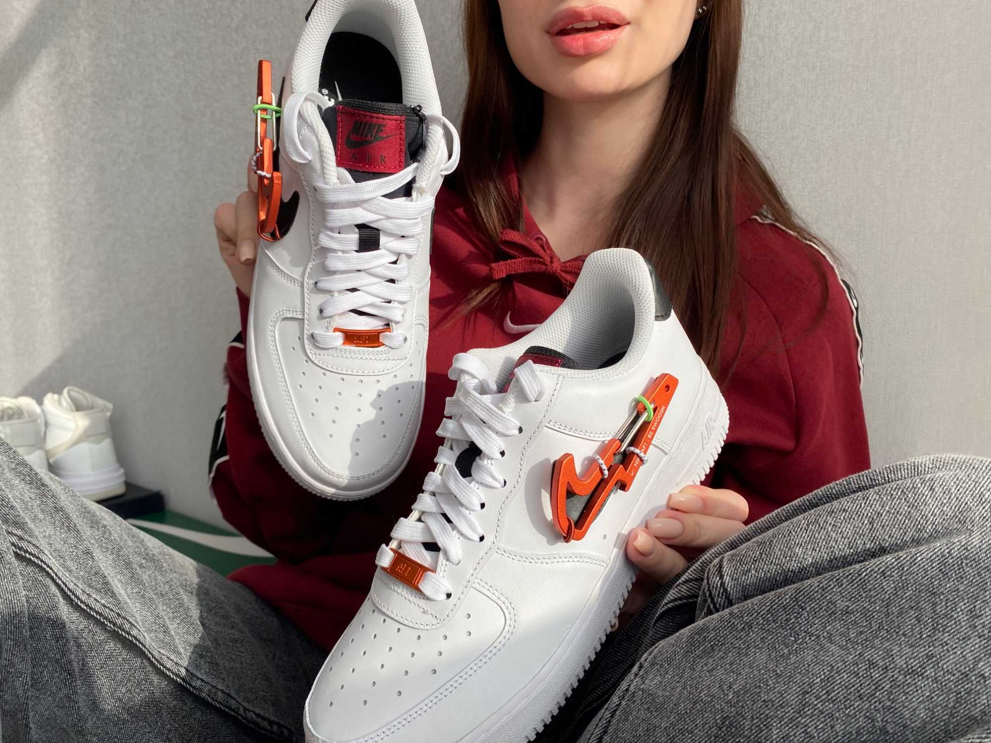 Оригинал Nike Air force 1 "Carabiner swoosh"