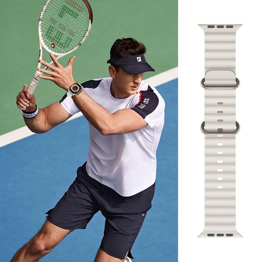 Еластомерна каишка tech protect за apple watch ultra/ ultra 2 sand