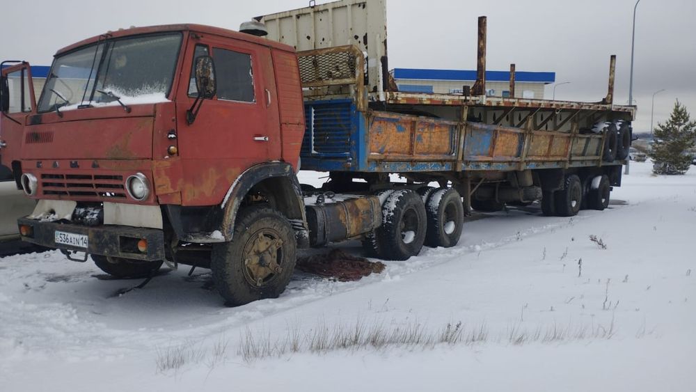 КамАЗ тягач на разбор