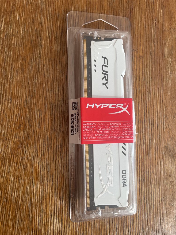 Оперативная память ОЗУ 8 Gb DDR4 - 2666 Hyperx Fury