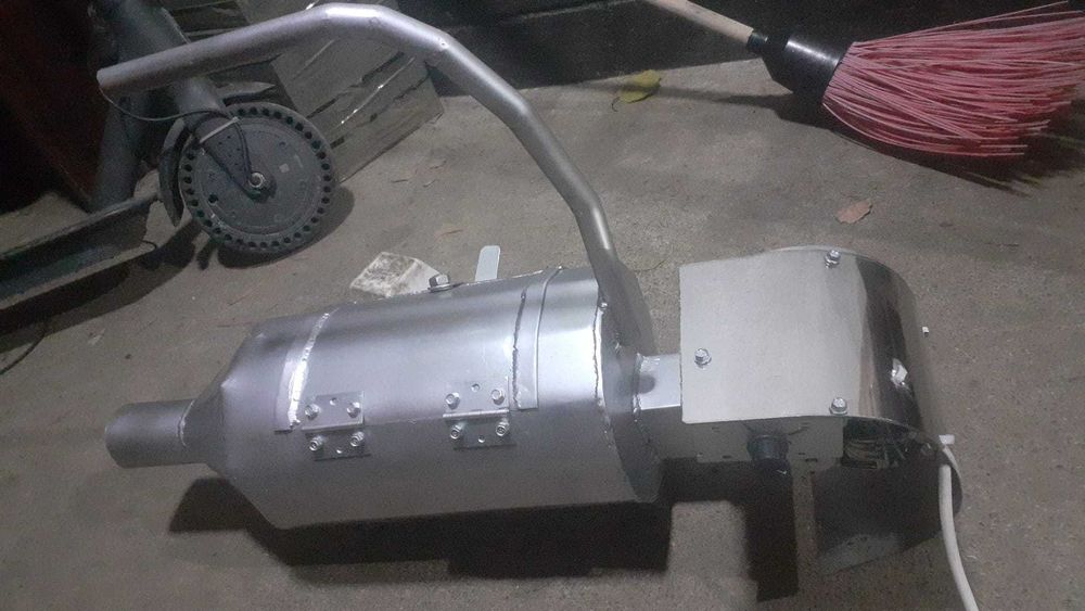 Parlitoare arzator parlit porc lemne inox forja