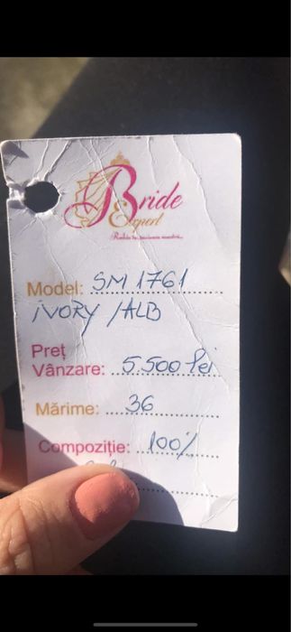 Rochie mireasa trenă model unicat