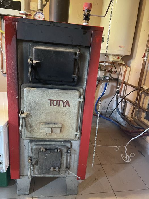 Vand cazan pe lemne Totya