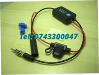 Amplificator Semnal Antena Radio Auto Fm 12v