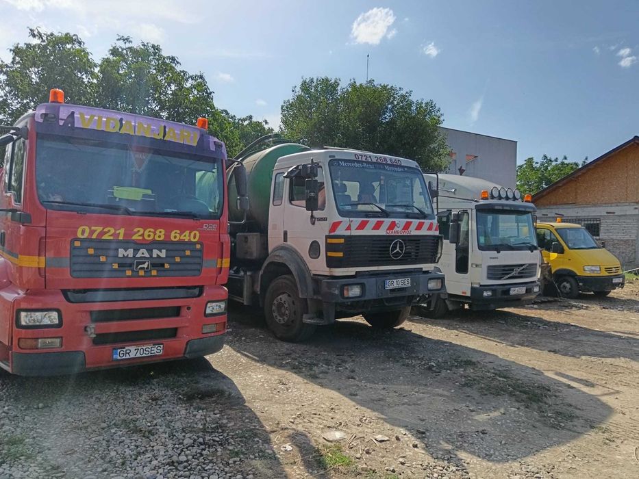 Vidanjare profesională pentru firme | Contracte periodice |  20mc