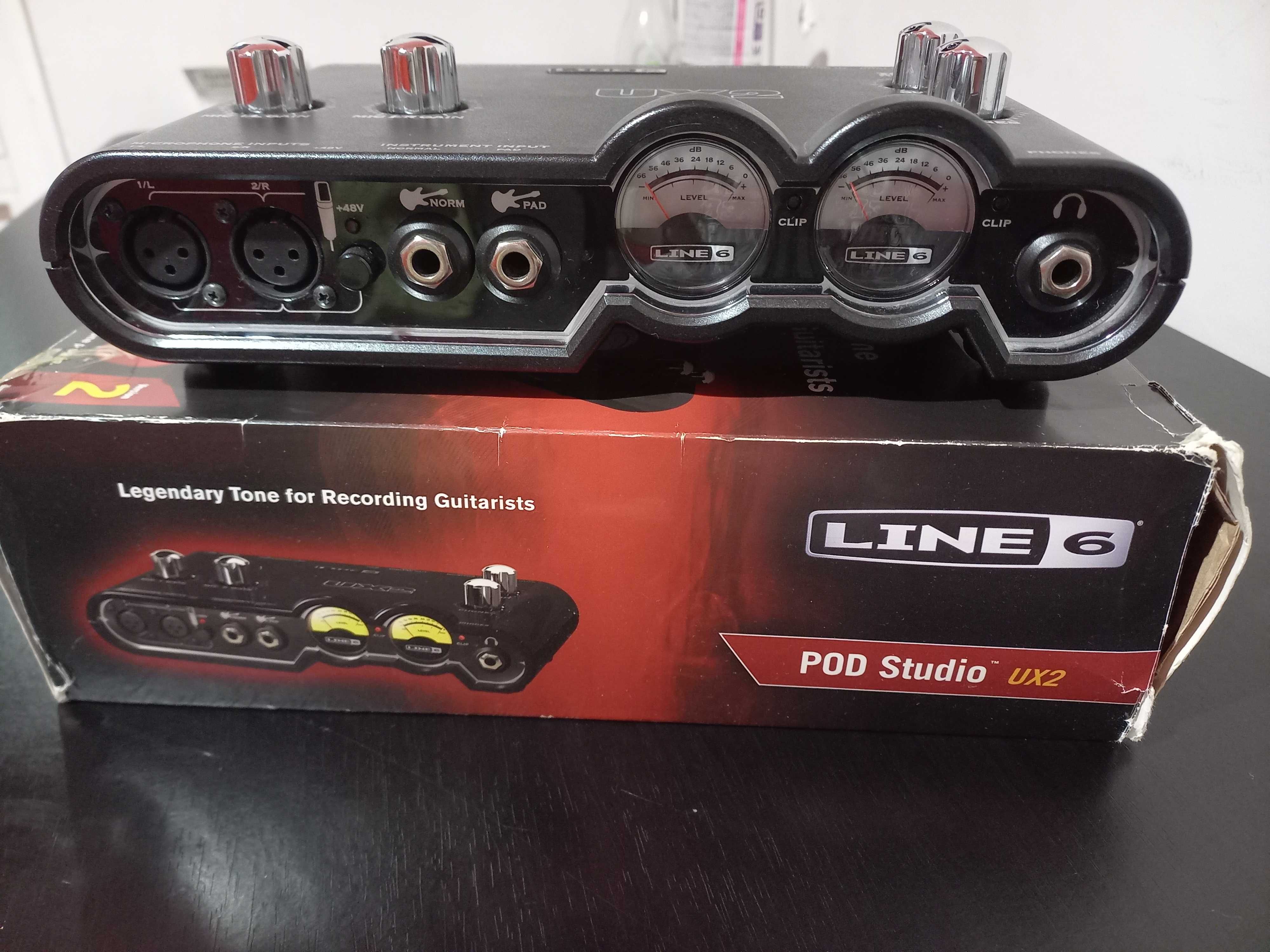 Line6 POD Studio UX2 саунд карта