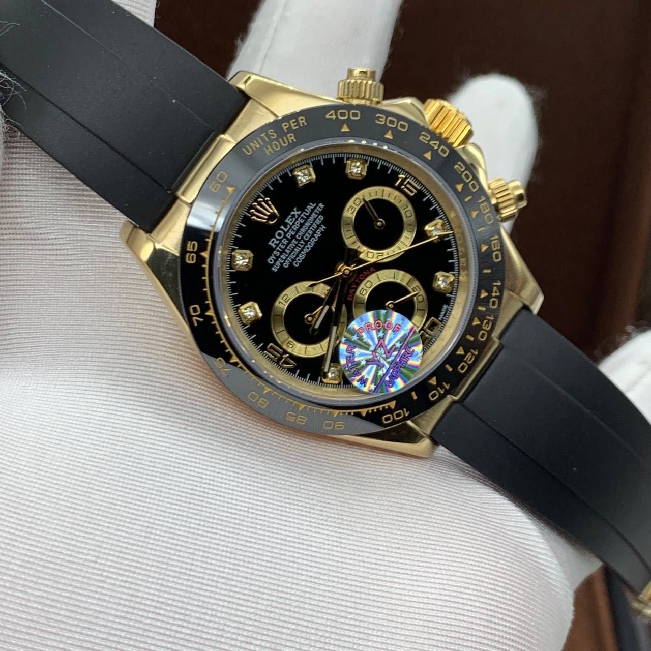 Rolex Daytona Gold Black Dial Automatic