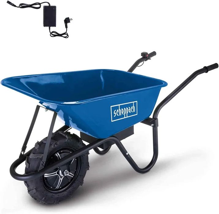 Roabă cu baterie Scheppach ESK600 (500 W, 12 Ah, 70 l,