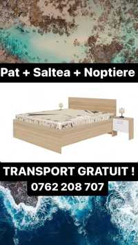Pat+Saltea+Noptiere + Transport Gratuit COD MMI 0098