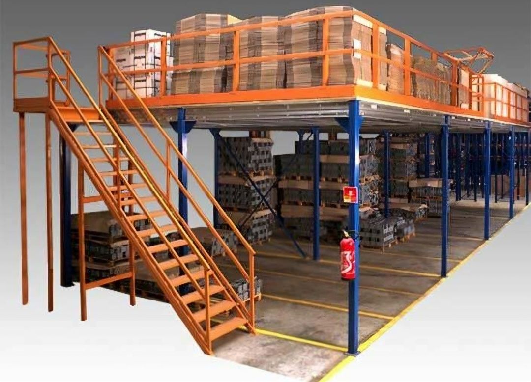 Rafturi metalice profesionale depozitare europaleti