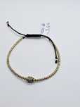 Vand bratara cu bile din aur 14 k 3.6 g cod 496
