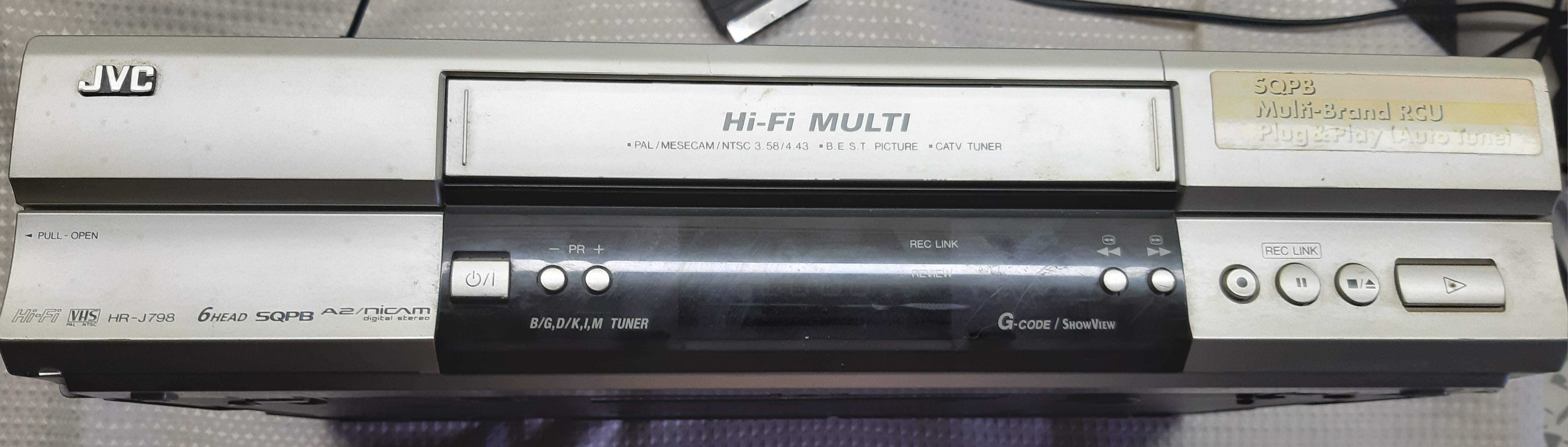 Video Player JVC Model: HR-J798