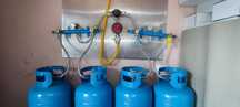 Kit de 4 butelii GPL 50L pentru racordarea la centrala termica