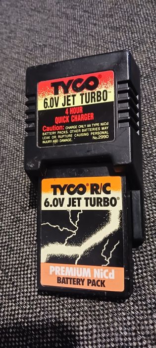 Incarcarcator + baterie  TYCO 6.0 JET TURBO