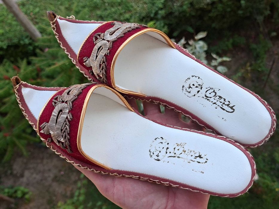 pantofi papuci india turcia autentici