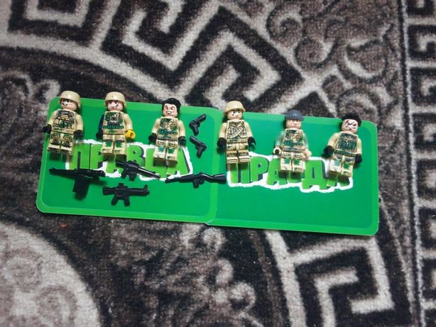 Lego минифигурки, по военной теме