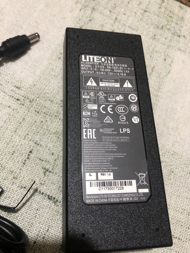 Alimentator LiteOn 220V / 12V-4.16A