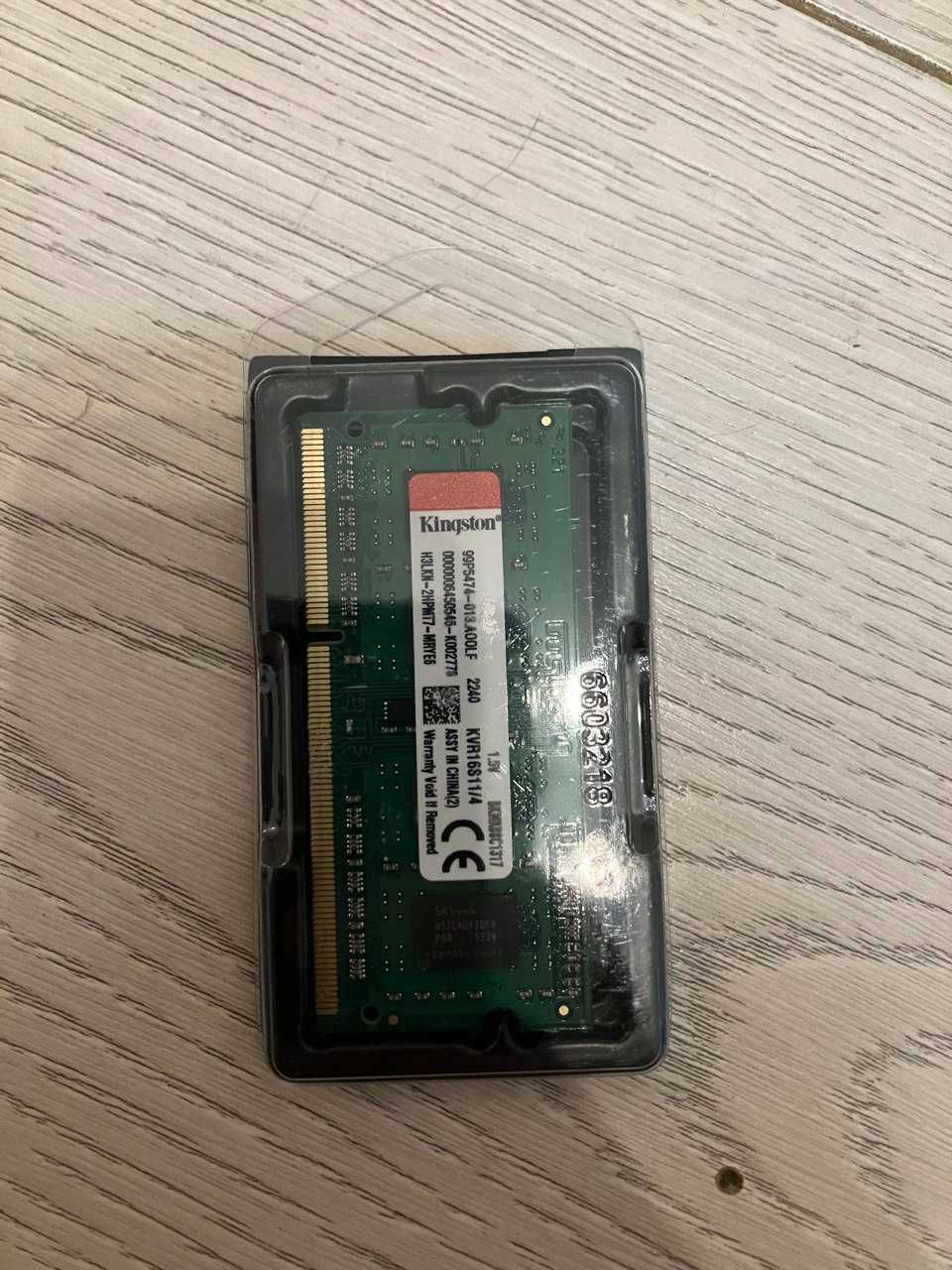НОВЫЙ Kingston ddr3 4gb ram
