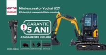 Mini excavator Yuchai U27 STAGE5, Miniexcavator motor Yanmar | in Stoc