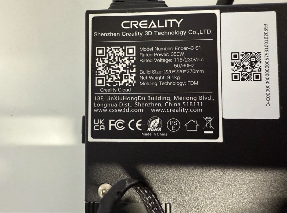 3D Принтер Creality Ender 3 S1