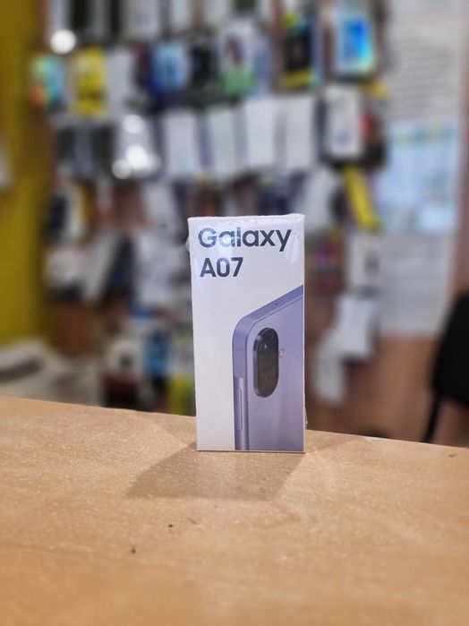 Samsung Galaxy A07 - Nou, Sigilat - 64/4 - Mov *Model Nou*