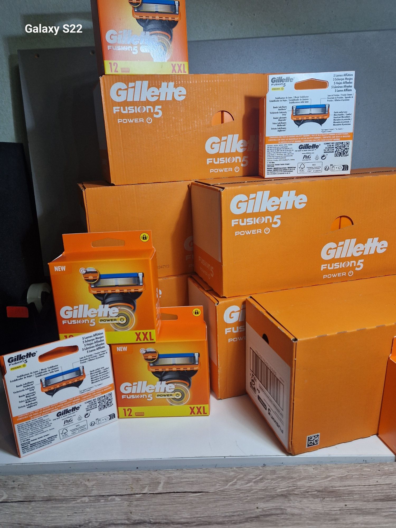 Ножчета за бръснене Gillette Fusion Power /резерва/ ОРИГИНАЛНИ