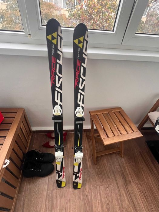 Ski copii carve Fischer RC4 Race 130cm