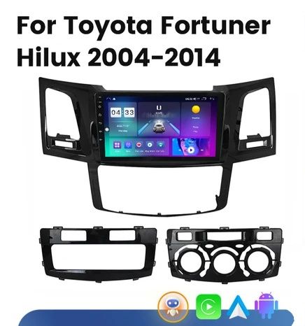 Мултимедия TOYOTA HILUX , FORTUNER андроид навигация Android 2004-14